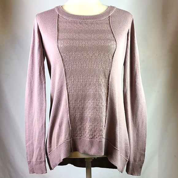 Belldini Tops - Belldini Crocheted Sweatshirt